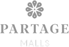 Partage Malls logo.